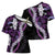 Poni Aloha Hawaii Lei Cross Shoulder Shirt Tropical Flowers Elegant Vibe - Polynesian Pride