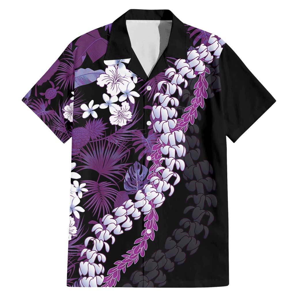 Poni Aloha Hawaii Lei Family Matching Mermaid Dress and Hawaiian Shirt Tropical Flowers Elegant Vibe - Polynesian Pride