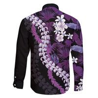 Poni Aloha Hawaii Lei Family Matching Puletasi and Hawaiian Shirt Tropical Flowers Elegant Vibe - Polynesian Pride