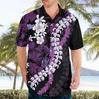 Poni Aloha Hawaii Lei Hawaiian Shirt Tropical Flowers Elegant Vibe - Polynesian Pride