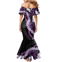 Poni Aloha Hawaii Lei Mermaid Dress Tropical Flowers Elegant Vibe - Polynesian Pride