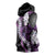 Poni Aloha Hawaii Lei Sleeveless Hoodie Tropical Flowers Elegant Vibe - Polynesian Pride