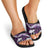 Poni Aloha Hawaii Lei Slide Sandals Tropical Flowers Elegant Vibe - Polynesian Pride