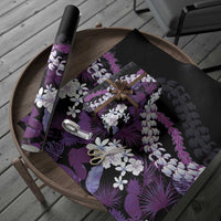 Poni Aloha Hawaii Lei Wrapping Paper Tropical Flowers Elegant Vibe - Polynesian Pride