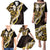Kula Aloha Hawaii Lei Family Matching Puletasi and Hawaiian Shirt Tropical Flowers Elegant Vibe - Polynesian Pride