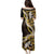 Kula Aloha Hawaii Lei Family Matching Puletasi and Hawaiian Shirt Tropical Flowers Elegant Vibe - Polynesian Pride