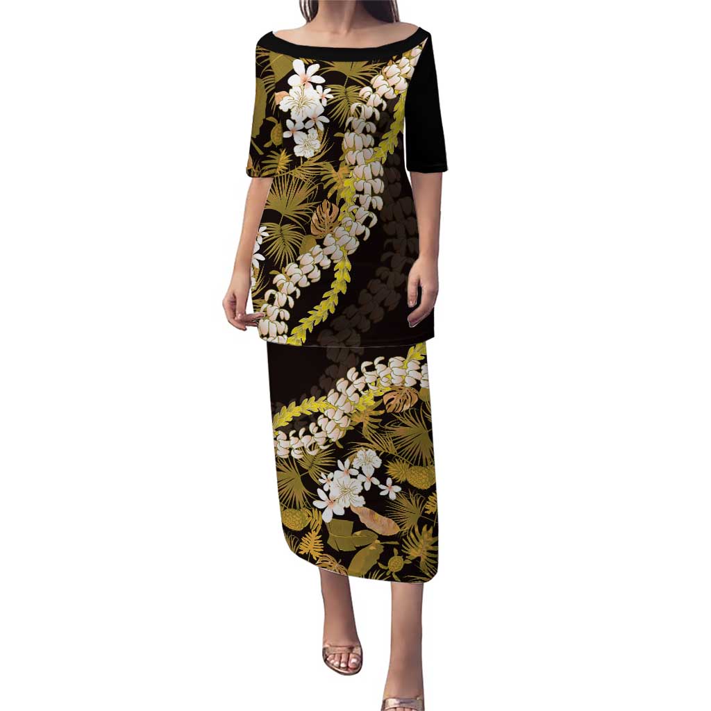 Kula Aloha Hawaii Lei Puletasi Tropical Flowers Elegant Vibe - Polynesian Pride