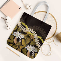 Kula Aloha Hawaii Lei Tote Bag Tropical Flowers Elegant Vibe - Polynesian Pride