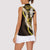 Kula Aloha Hawaii Lei Women Sleeveless Polo Shirt Tropical Flowers Elegant Vibe - Polynesian Pride