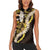 Kula Aloha Hawaii Lei Women Sleeveless Polo Shirt Tropical Flowers Elegant Vibe - Polynesian Pride