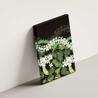 Omaomao Aloha Hawaii Lei Canvas Wall Art Tropical Flowers Elegant Vibe - Polynesian Pride