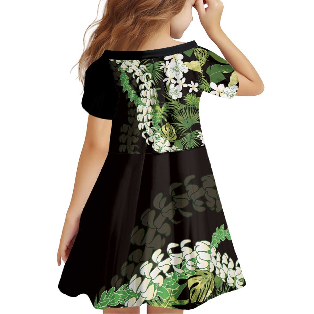 Omaomao Aloha Hawaii Lei Family Matching Puletasi and Hawaiian Shirt Tropical Flowers Elegant Vibe - Polynesian Pride