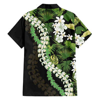 Omaomao Aloha Hawaii Lei Family Matching Summer Maxi Dress and Hawaiian Shirt Tropical Flowers Elegant Vibe - Polynesian Pride