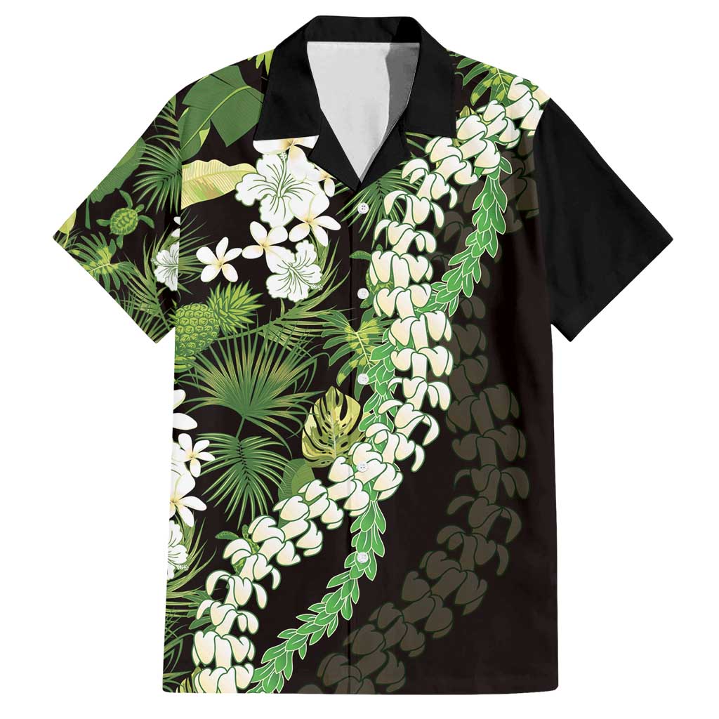 Omaomao Aloha Hawaii Lei Family Matching Tank Maxi Dress and Hawaiian Shirt Tropical Flowers Elegant Vibe - Polynesian Pride