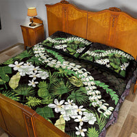 Omaomao Aloha Hawaii Lei Quilt Bed Set Tropical Flowers Elegant Vibe - Polynesian Pride