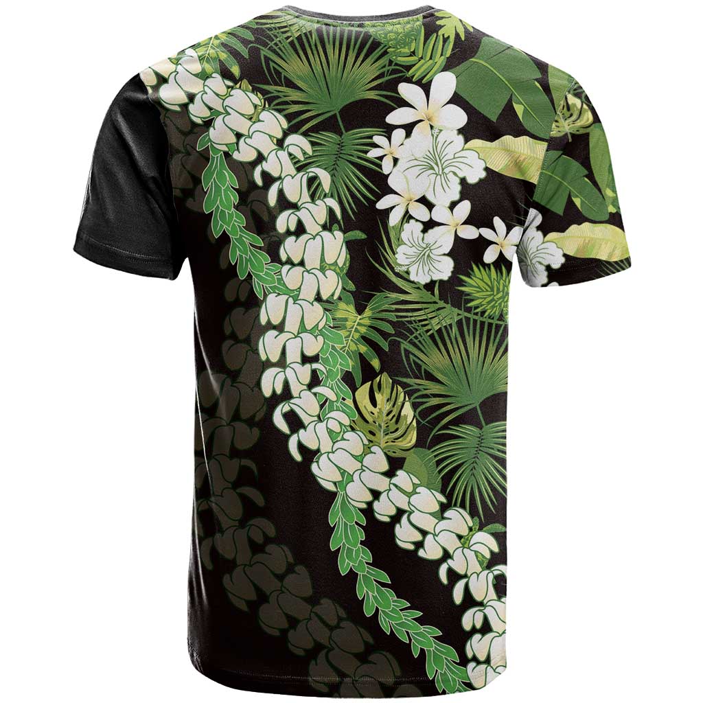 Omaomao Aloha Hawaii Lei T Shirt Tropical Flowers Elegant Vibe - Polynesian Pride