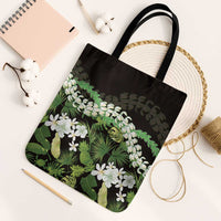 Omaomao Aloha Hawaii Lei Tote Bag Tropical Flowers Elegant Vibe - Polynesian Pride