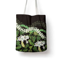 Omaomao Aloha Hawaii Lei Tote Bag Tropical Flowers Elegant Vibe - Polynesian Pride