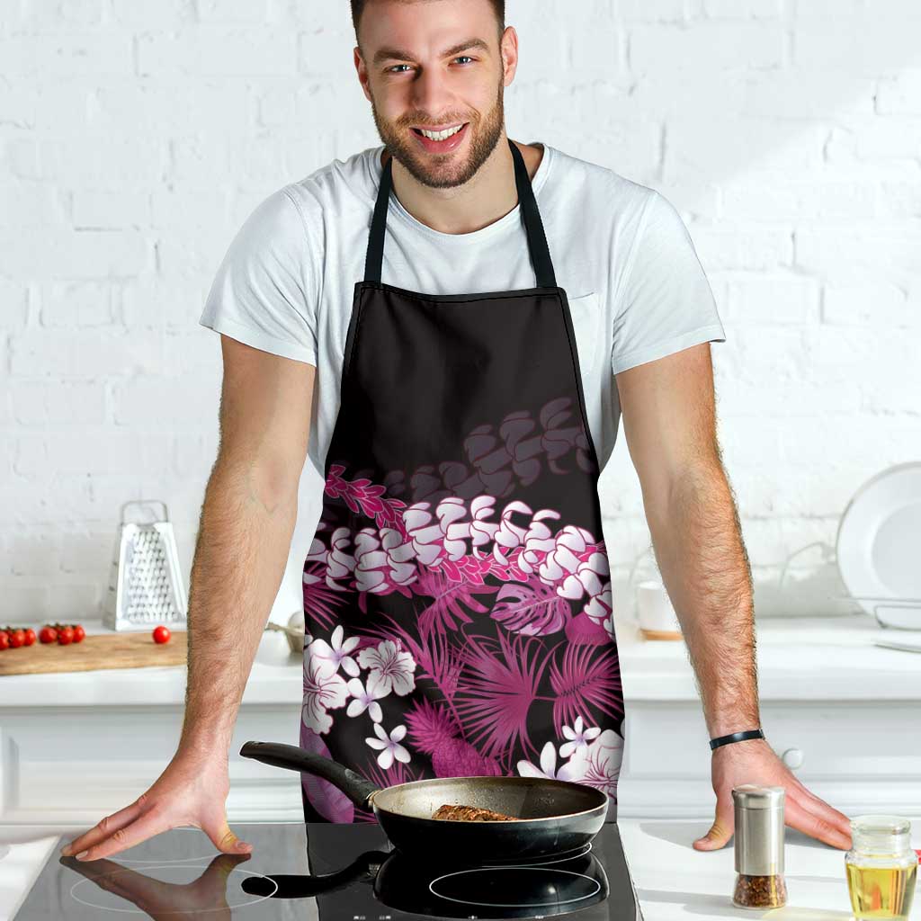 Akala Aloha Hawaii Lei Apron Tropical Flowers Elegant Vibe - Polynesian Pride