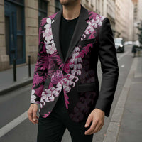 Akala Aloha Hawaii Lei Blazer Tropical Flowers Elegant Vibe - Polynesian Pride