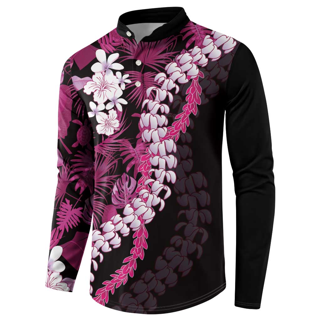 Akala Aloha Hawaii Lei Button Sweatshirt Tropical Flowers Elegant Vibe - Polynesian Pride