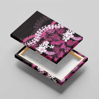 Akala Aloha Hawaii Lei Canvas Wall Art Tropical Flowers Elegant Vibe - Polynesian Pride