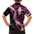 Akala Aloha Hawaii Lei Family Matching Long Sleeve Bodycon Dress and Hawaiian Shirt Tropical Flowers Elegant Vibe - Polynesian Pride