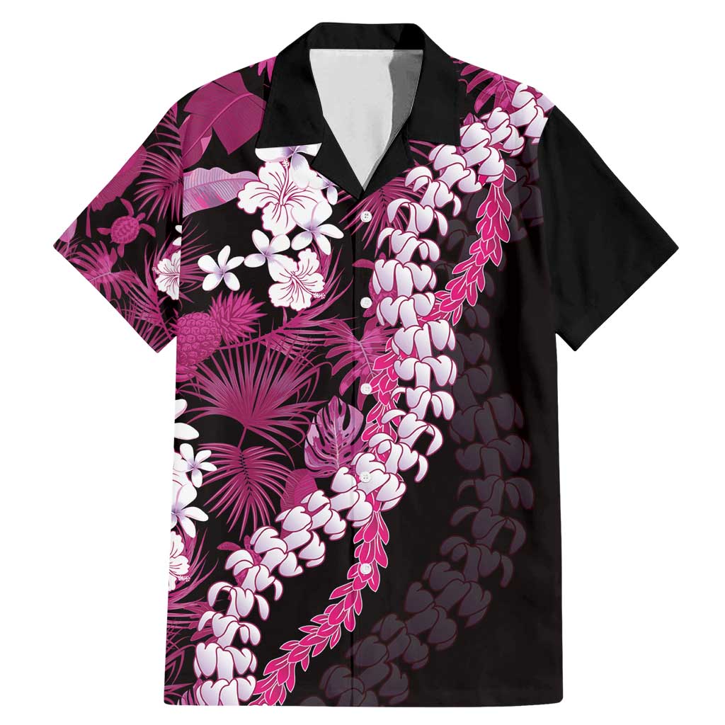 Akala Aloha Hawaii Lei Family Matching Mermaid Dress and Hawaiian Shirt Tropical Flowers Elegant Vibe - Polynesian Pride