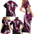 Akala Aloha Hawaii Lei Family Matching Short Sleeve Bodycon Dress and Hawaiian Shirt Tropical Flowers Elegant Vibe - Polynesian Pride