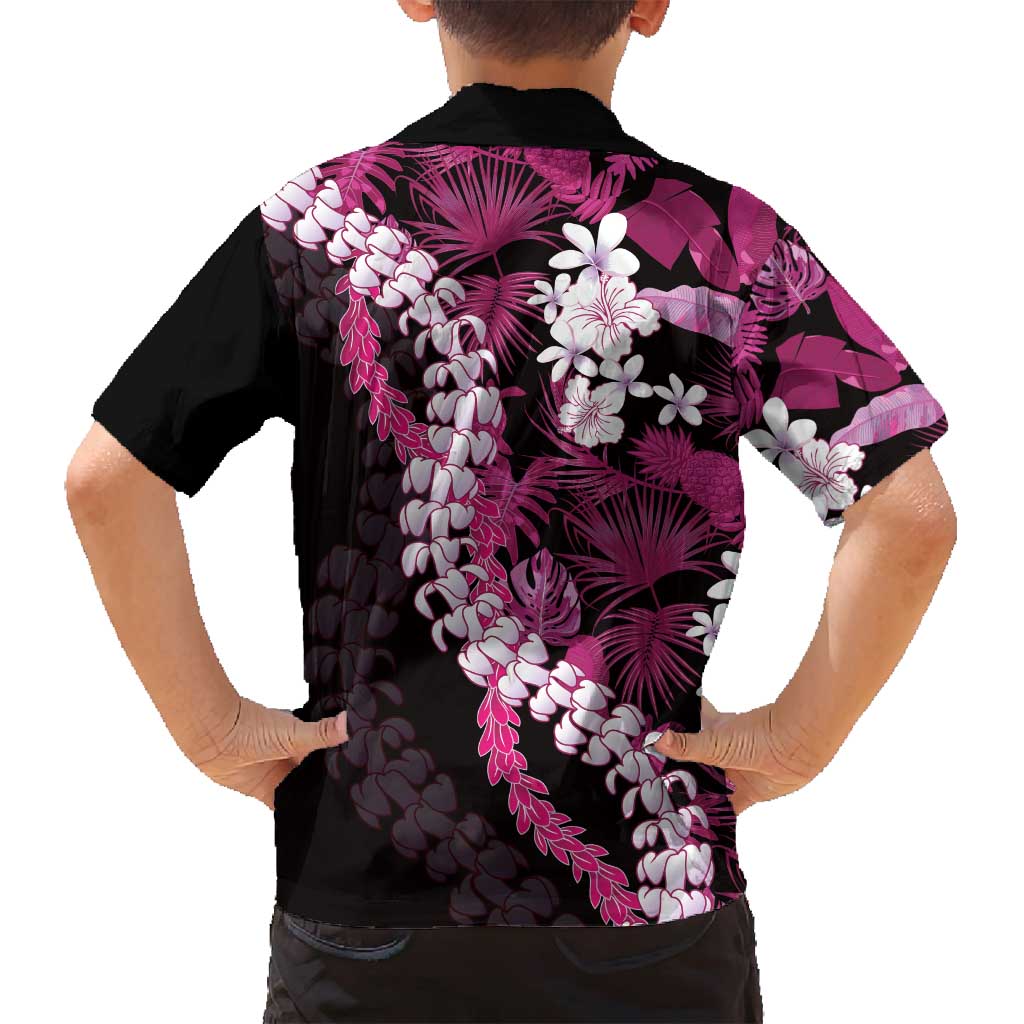 Akala Aloha Hawaii Lei Family Matching Summer Maxi Dress and Hawaiian Shirt Tropical Flowers Elegant Vibe - Polynesian Pride