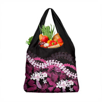 Akala Aloha Hawaii Lei Grocery Bag Tropical Flowers Elegant Vibe - Polynesian Pride