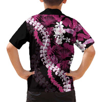 Akala Aloha Hawaii Lei Kid Hawaiian Shirt Tropical Flowers Elegant Vibe - Polynesian Pride