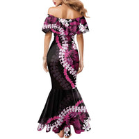 Akala Aloha Hawaii Lei Mermaid Dress Tropical Flowers Elegant Vibe - Polynesian Pride