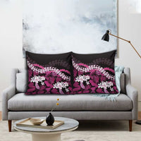 Akala Aloha Hawaii Lei Pillow Cover Tropical Flowers Elegant Vibe - Polynesian Pride