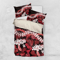 Ulaula Aloha Hawaii Lei Bedding Set Tropical Flowers Elegant Vibe - Polynesian Pride