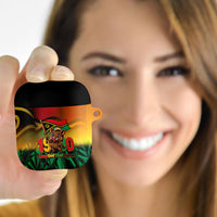 Vanuatu Independence Day AirPods Case Chibi Boar Proud To Be A Ni-Van