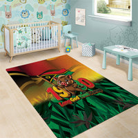 Vanuatu Independence Day Area Rug Chibi Boar Proud To Be A Ni-Van