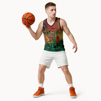 Vanuatu Independence Day Basketball Jersey Chibi Boar Proud To Be A Ni-Van