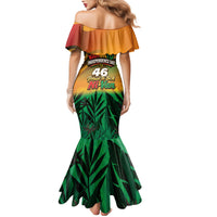 Vanuatu Independence Day Family Matching Mermaid Dress and Hawaiian Shirt Chibi Boar Proud To Be A Ni-Van