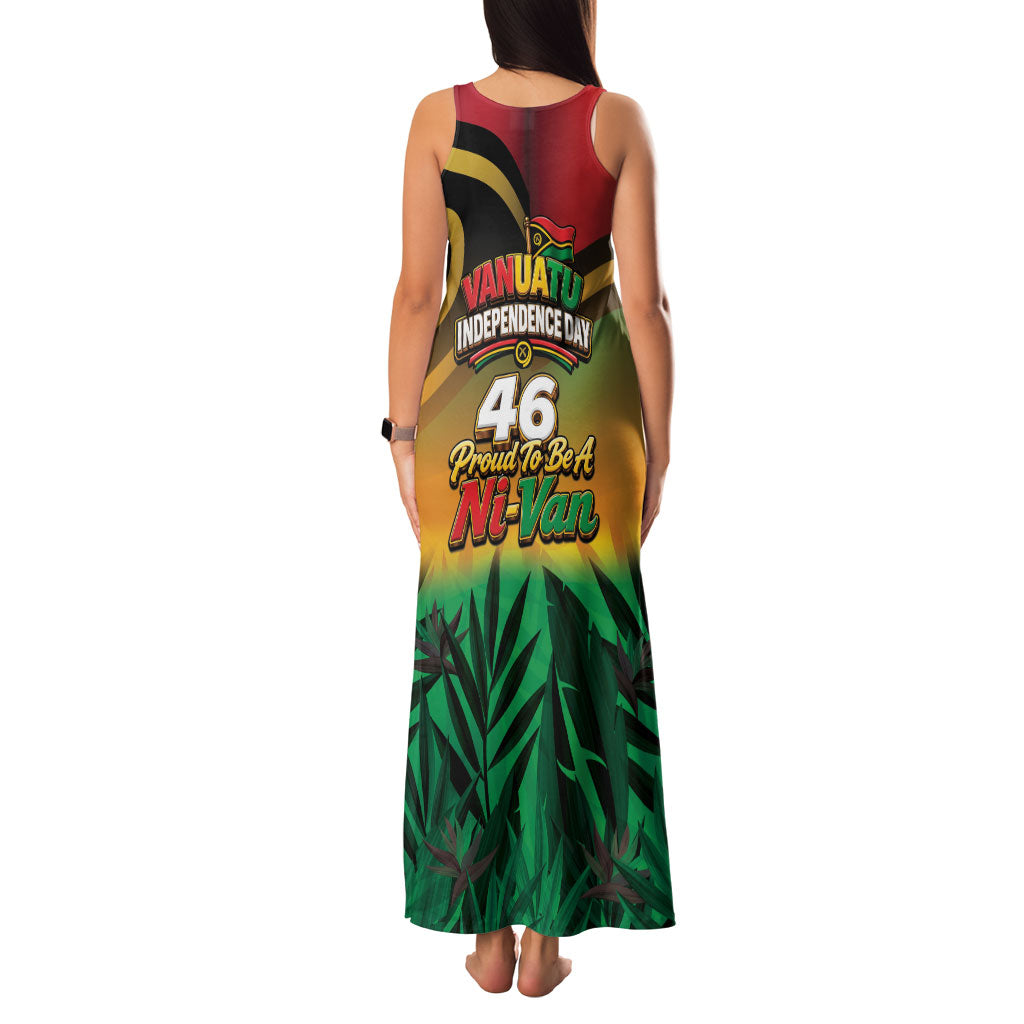 Vanuatu Independence Day Family Matching Tank Maxi Dress and Hawaiian Shirt Chibi Boar Proud To Be A Ni-Van