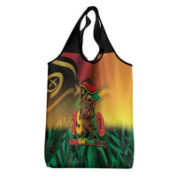 Vanuatu Independence Day Grocery Bag Chibi Boar Proud To Be A Ni-Van