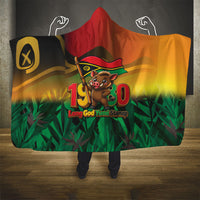 Vanuatu Independence Day Hooded Blanket Chibi Boar Proud To Be A Ni-Van