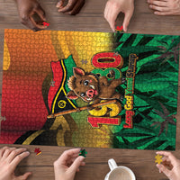 Vanuatu Independence Day Puzzle Chibi Boar Proud To Be A Ni-Van