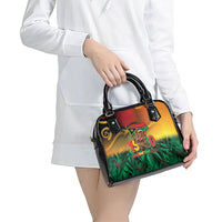 Vanuatu Independence Day Shoulder Handbag Chibi Boar Proud To Be A Ni-Van