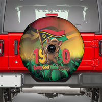 Vanuatu Independence Day Spare Tire Cover Chibi Boar Proud To Be A Ni-Van