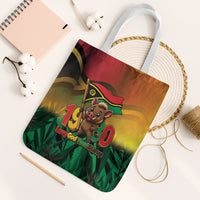 Vanuatu Independence Day Tote Bag Chibi Boar Proud To Be A Ni-Van