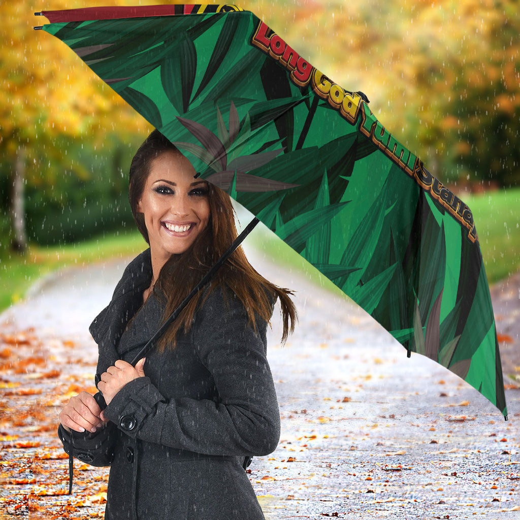 Vanuatu Independence Day Umbrella Chibi Boar Proud To Be A Ni-Van
