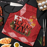 Tonga Rugby Custom Apron 2026 Go Ikale Tahi Ngatu Pattern