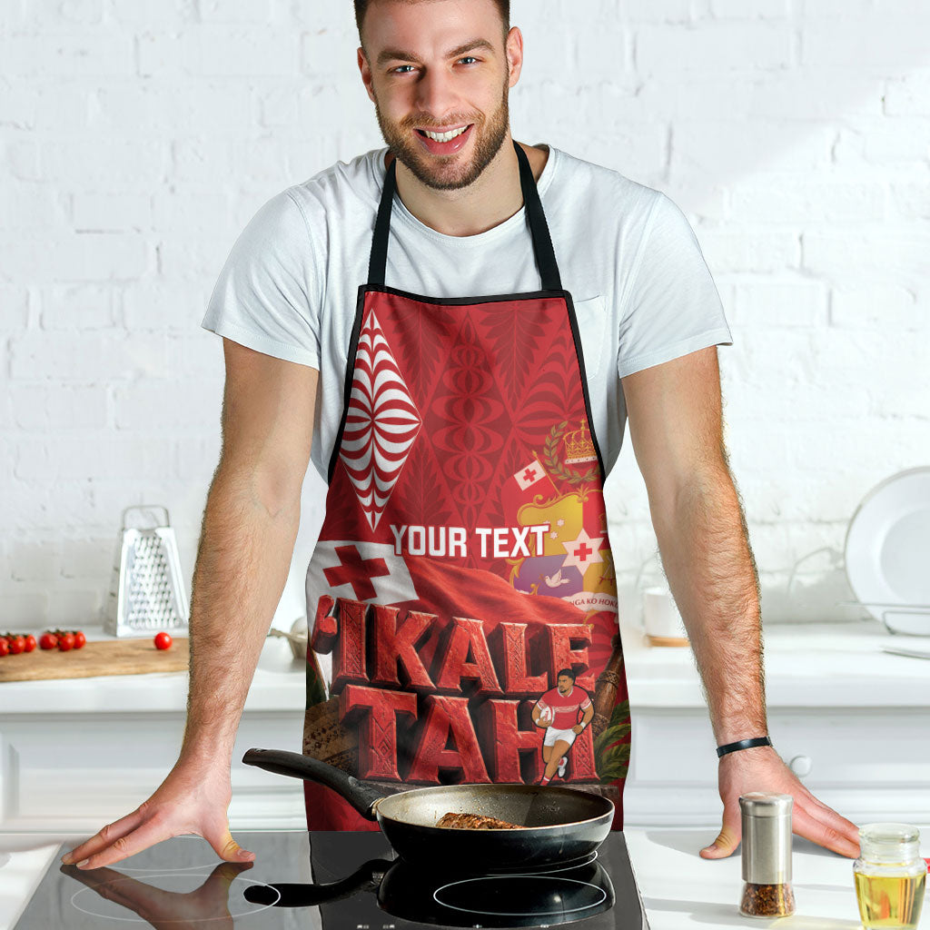 Tonga Rugby Custom Apron 2026 Go Ikale Tahi Ngatu Pattern