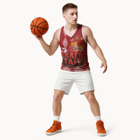Tonga Rugby Custom Basketball Jersey 2026 Go Ikale Tahi Ngatu Pattern
